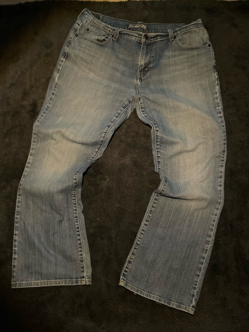 Levi's Light Blue bootcut Leg Jeans
